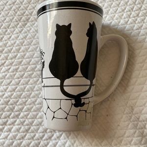 Mug with 2 cats microwave safe